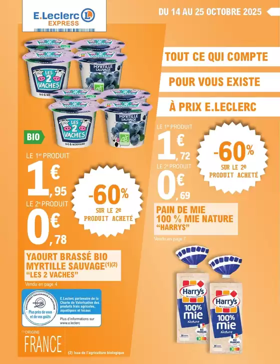 Catalogue E.Leclerc Express | DEPENSER MOINS 21 - EXPRESS | 2025-10-14T00:00:00.000Z - 2025-10-25T00:00:00.000Z