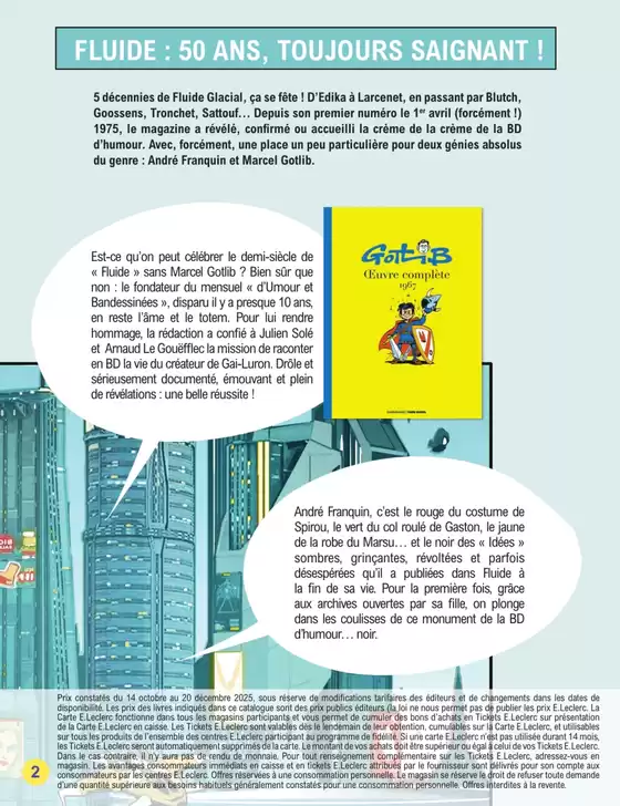 E.Leclerc Espace Culturel GUIDE BD