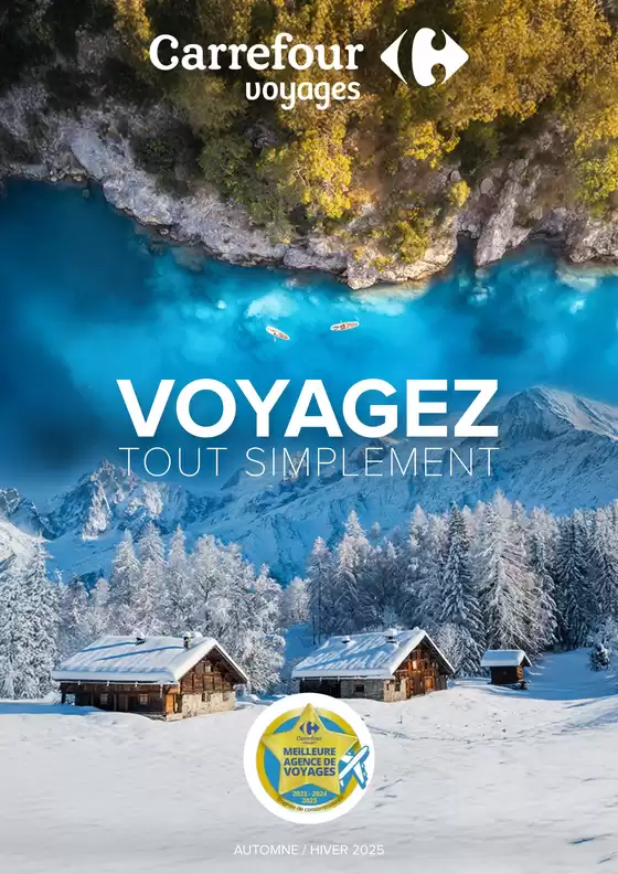 Catalogue Carrefour Drive à Cergy-Pontoise | VOYAGEZ TOUT SIMPLEMENT | 2025-10-13T00:00:00.000Z - 2026-01-18T00:00:00.000Z