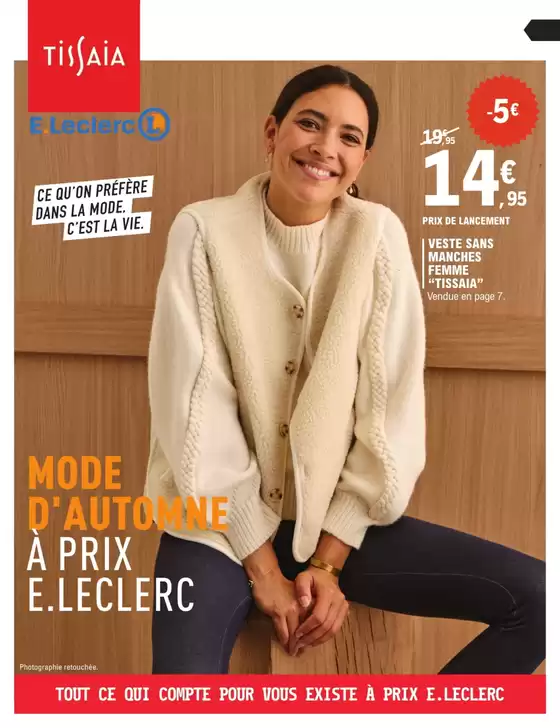 Catalogue E.Leclerc à Autun | MAILLE | 2025-10-13T00:00:00.000Z - 2025-10-31T00:00:00.000Z