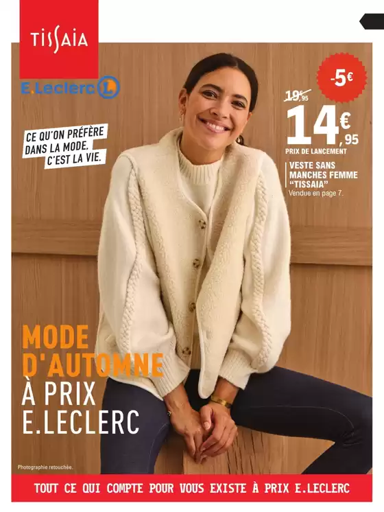 Catalogue E.Leclerc à Vannes | MAILLE | 2025-10-13T00:00:00.000Z - 2025-10-31T00:00:00.000Z