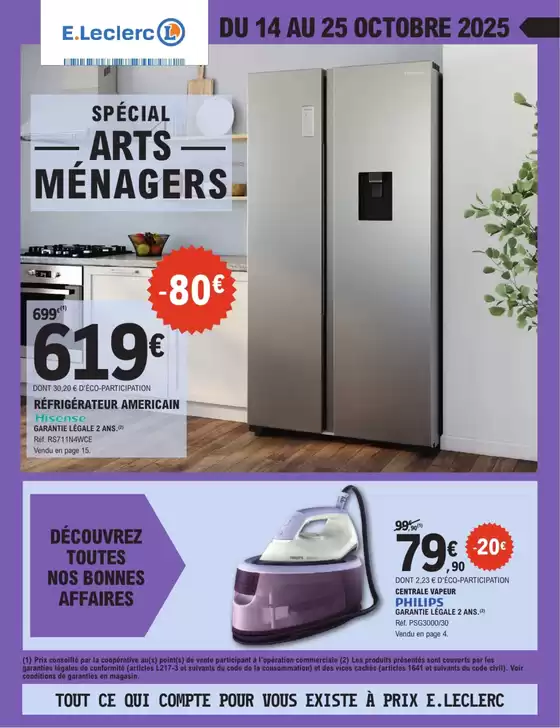 ARTS MENAGERS OCTOBRE