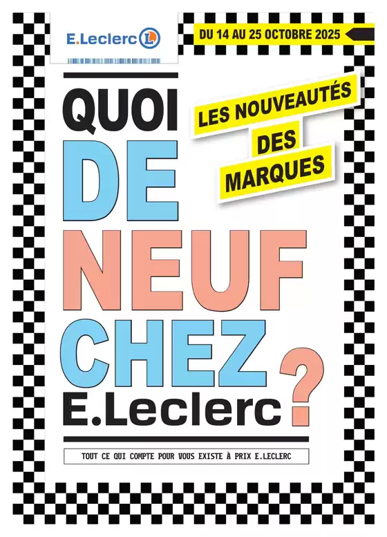 Catalogue E.Leclerc | OP INNOVATIONS OCTOBRE - 100% DIGITALE | 2025-10-14T00:00:00.000Z - 2025-10-25T00:00:00.000Z