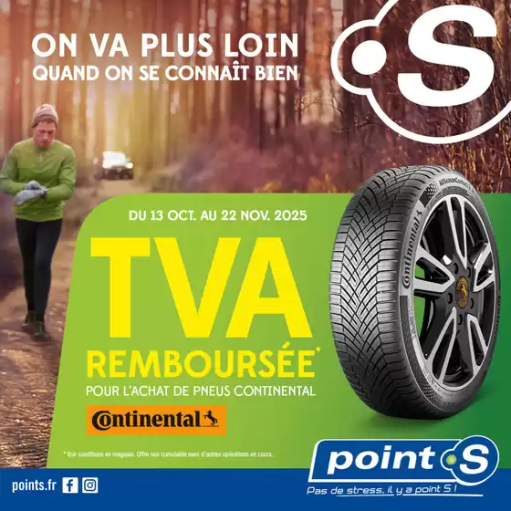 Catalogue Point S à Épinal | Du 13 octobre au 22 novembre, profitez de nos offres exclusives pour préparer votre véhicule et votre hiver en toute tranquillité | 2025-10-13T00:00:00.000Z - 2025-11-22T00:00:00.000Z