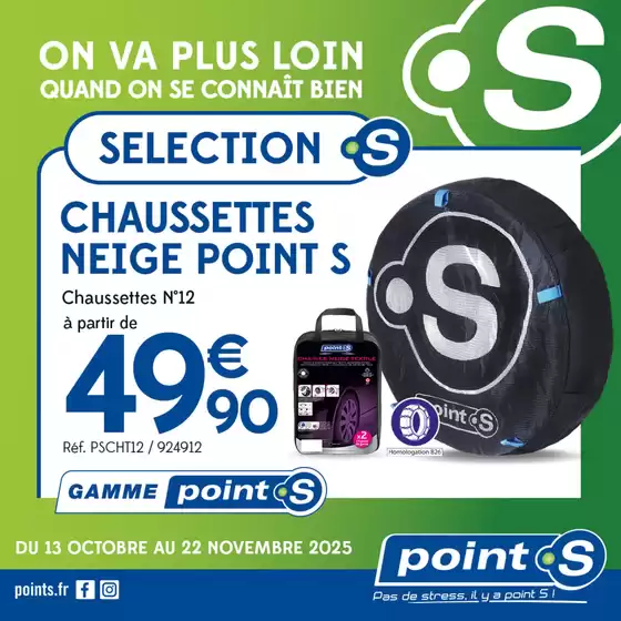 Du 13 octobre au 22 novembre, profitez de nos offres exclusives pour préparer votre véhicule et votre hiver en toute tranquillité