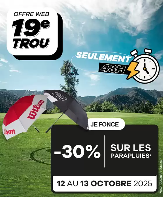 Catalogue Golf Plus à Strasbourg | Parapluies | 2025-10-13T00:00:00.000Z - 2025-10-13T00:00:00.000Z
