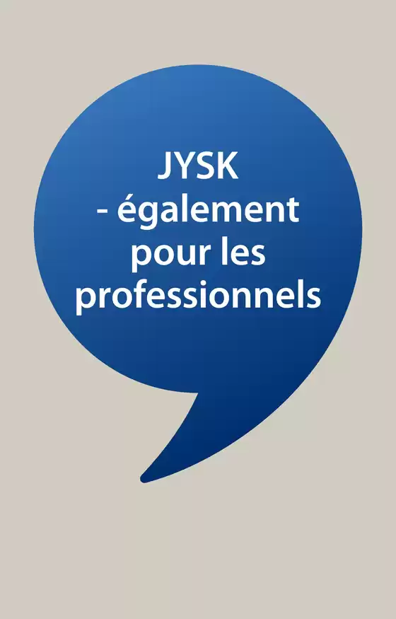 Catalogue JYSK à Lyon | Offres exceptionnelles | 2025-10-14T00:00:00.000Z - 2025-12-01T00:00:00.000Z