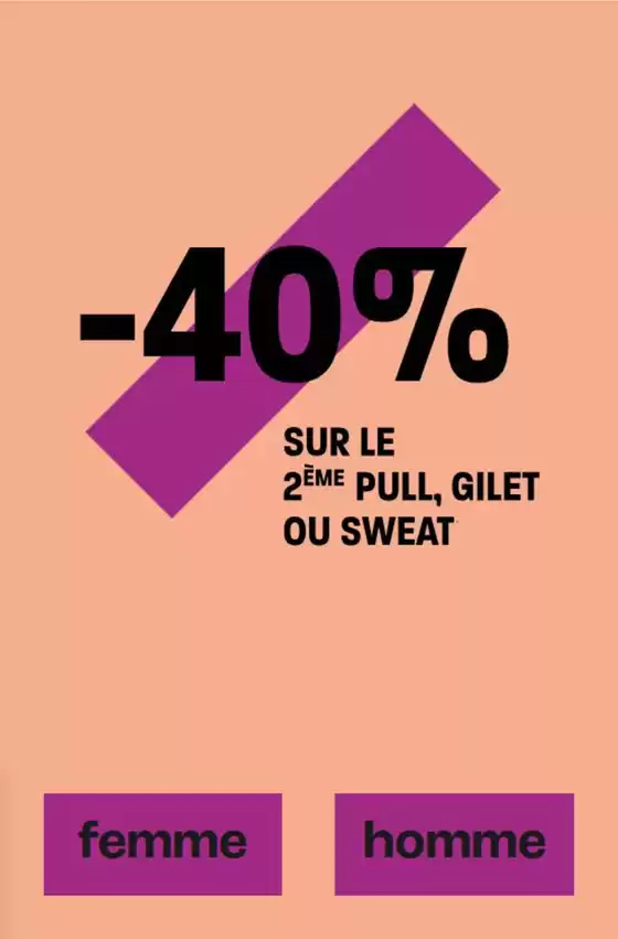 Catalogue Vib's à Cahors | Pulls, sweats et gilets Femme et Homme | 2025-10-14T00:00:00.000Z - 2025-10-31T00:00:00.000Z