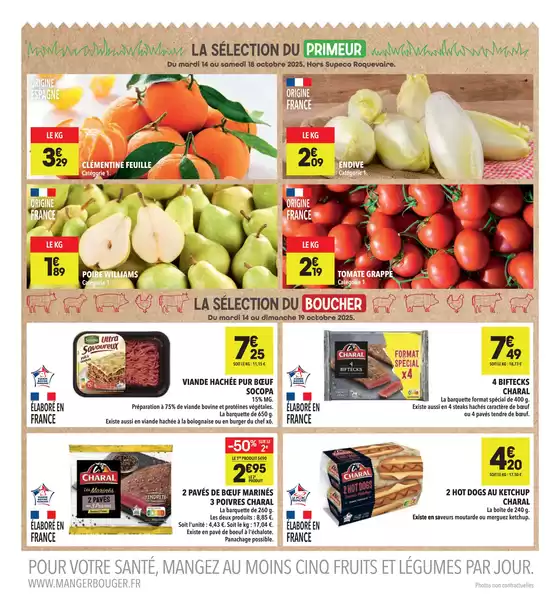 Notre catalogue de la semaine