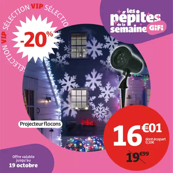 Et profitez également d'une sélection de produits à PRIX FOUS, du 15 au 19 octobre uniquement !