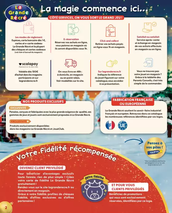 Le traîneau magique 