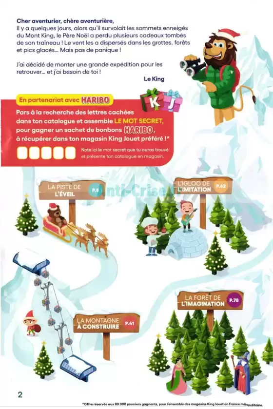 La grande expédition de Noël, tu rejoindras!