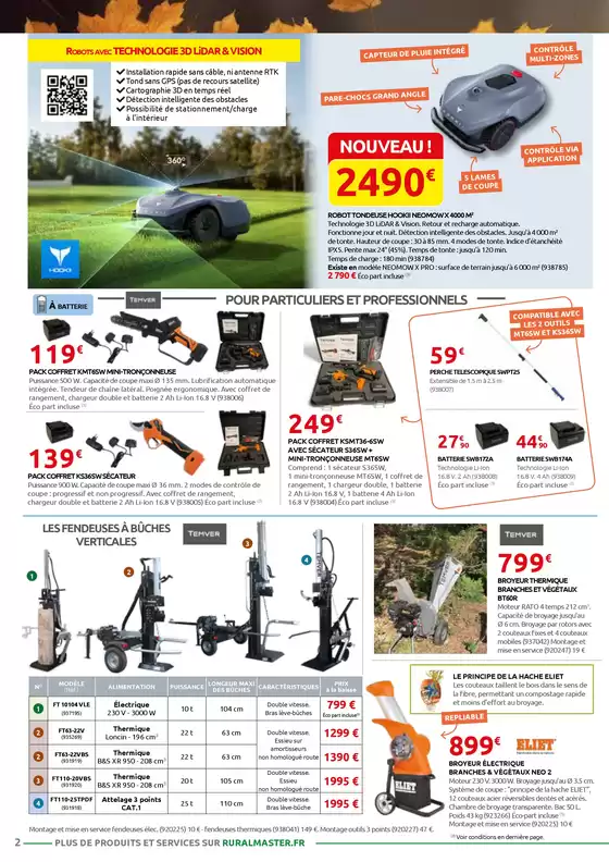 NOS OFFRES D’AUTOMNE