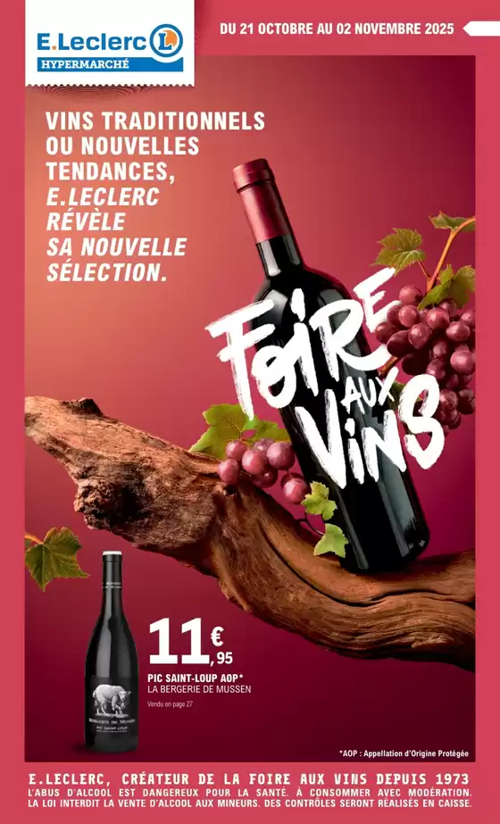 Catalogue E.Leclerc à Sault | 25C122LR | 2025-10-21T00:00:00.000Z - 2025-11-02T00:00:00.000Z