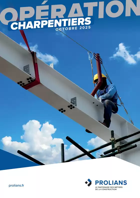 Catalogue Prolians à Boé | OPÉRATION CHARPENTIERS | 2025-10-16T00:00:00.000Z - 2025-10-31T00:00:00.000Z
