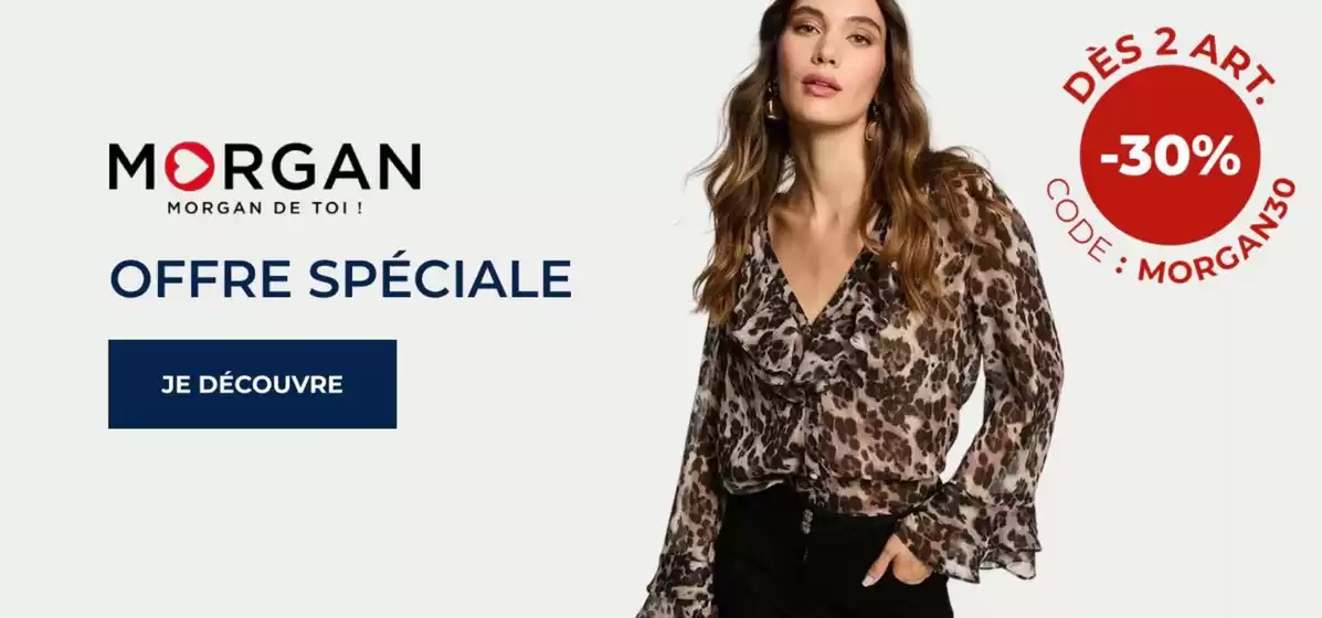 Catalogue Morgan à Issy-les-Moulineaux | Morgan mode femme | 2025-10-17T00:00:00.000Z - 2025-10-24T00:00:00.000Z