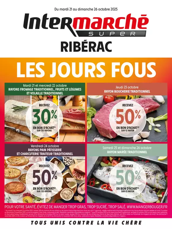 Catalogue Intermarché à Colmar | PROS LOCAL - 09114 RIBERAC - S43 | 2025-10-21T00:00:00.000Z - 2025-10-26T00:00:00.000Z