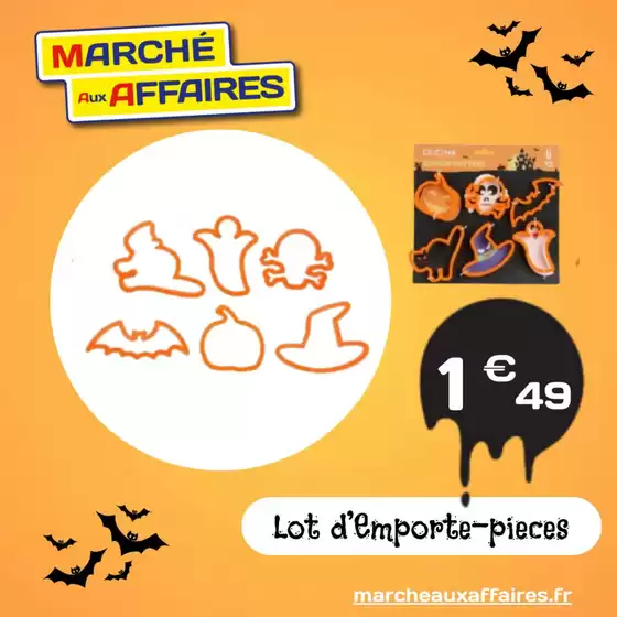 Catalogue Marché aux Affaires à Villeurbanne | Découvrez notre sélection de décorations d'Halloween en vente sur notre site internet. | 2025-10-17T00:00:00.000Z - 2025-10-31T00:00:00.000Z