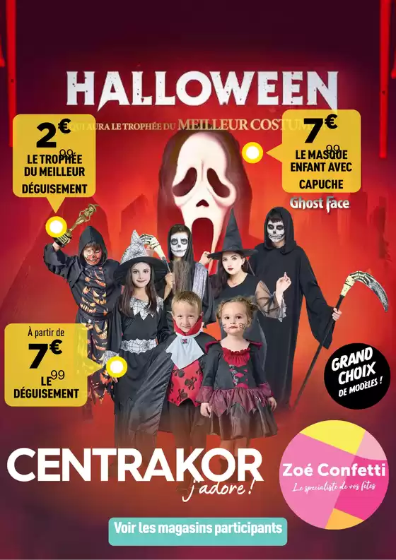 Catalogue Centrakor à Mellac | HALLOWEEN - De la déco ou un sort ! | 2025-10-13T00:00:00.000Z - 2025-10-26T00:00:00.000Z