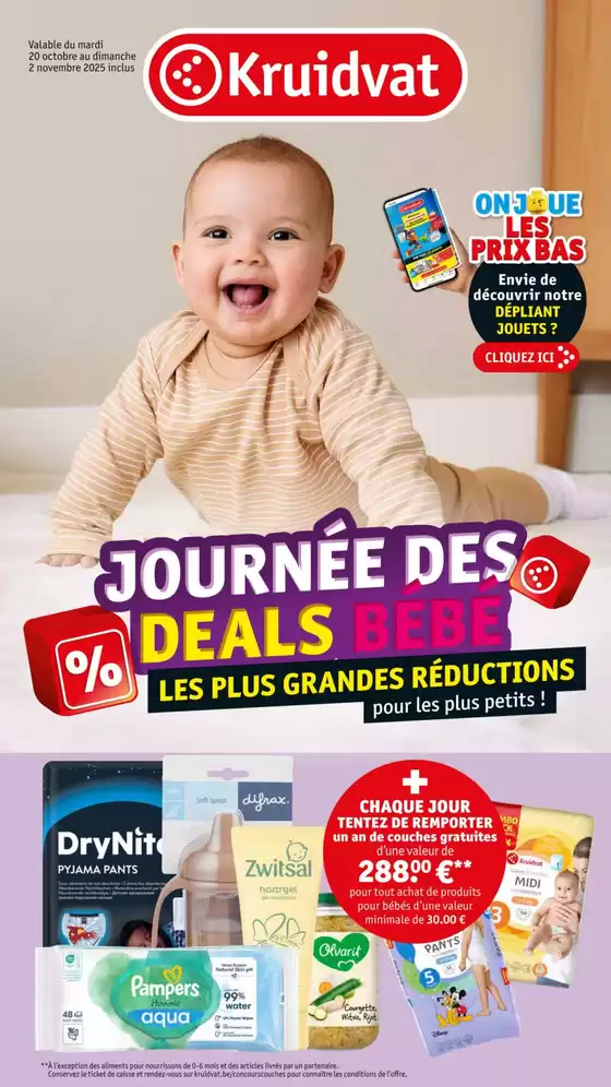 Catalogue Kruidvat à Mourenx | Bébé Online | 2025-10-20T00:00:00.000Z - 2025-11-02T00:00:00.000Z