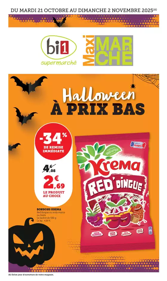 Catalogue Maximarché à Mourenx | HALLOWEEN À PRIX BAS | 2025-10-20T00:00:00.000Z - 2025-11-02T00:00:00.000Z