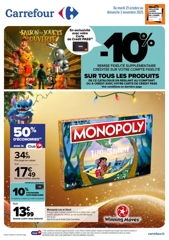 Catalogue Carrefour à Nice | Catalogue Carrefour | 2025-10-21T00:00:00.000Z - 2025-11-02T00:00:00.000Z