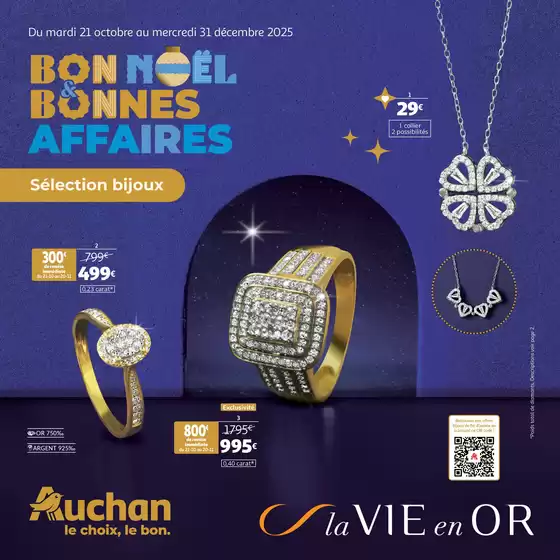 Catalogue Auchan Hypermarché à Nice | Bon Noël et bonnes affaires | 2025-10-21T00:00:00.000Z - 2025-12-31T00:00:00.000Z