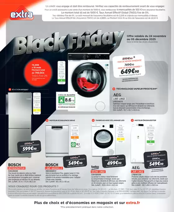 Extra BP Black Friday 2025