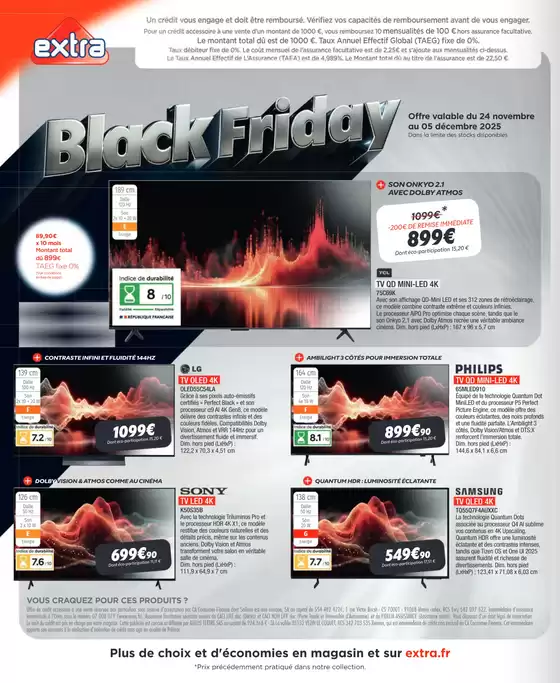 Extra BB Black Friday 2025