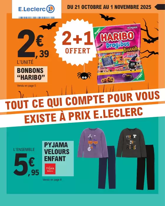 Catalogue E.Leclerc | DEPENSER MOINS 22 | 2025-10-21T00:00:00.000Z - 2025-11-01T00:00:00.000Z