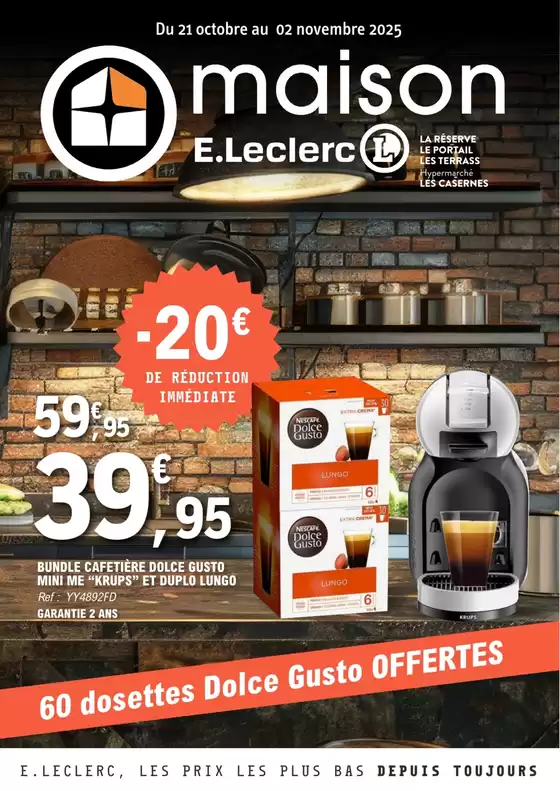 Catalogue E.Leclerc à Viviers-du-Lac | 25C822LR | 2025-10-21T00:00:00.000Z - 2025-11-02T00:00:00.000Z