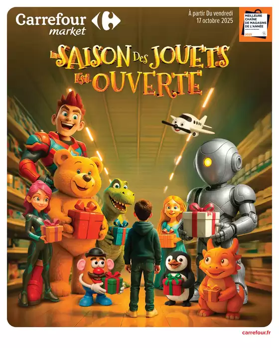 Catalogue Carrefour Market | LA SAISON DES JOUETS EST OUVERTE | 2025-10-20T00:00:00.000Z - 2025-12-24T00:00:00.000Z