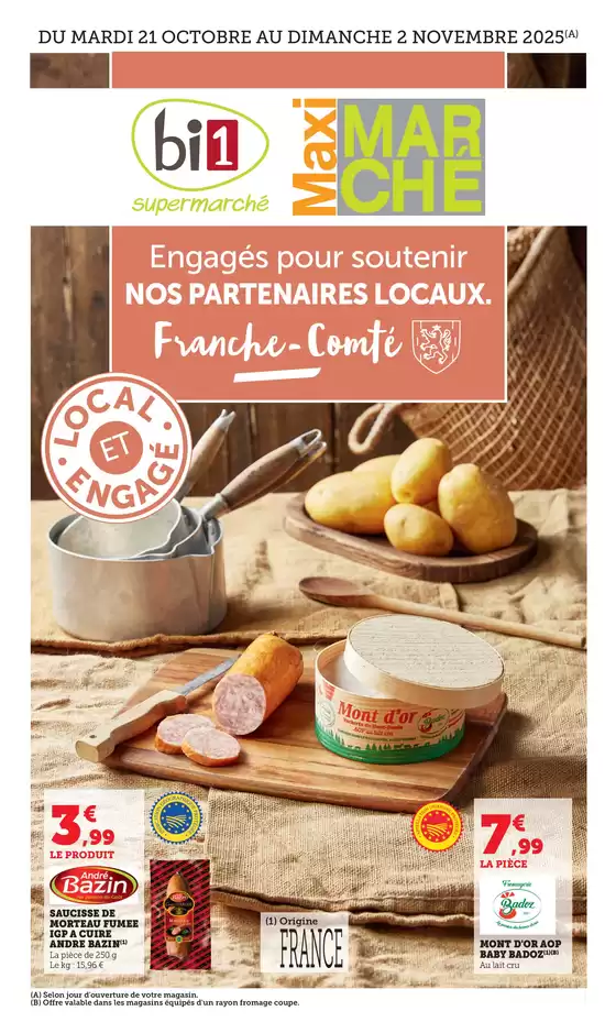 Catalogue Maximarché à Bonnétable | Catalogue Maximarché | 2025-10-21T00:00:00.000Z - 2025-11-02T00:00:00.000Z