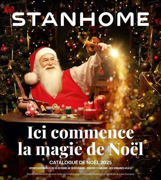 Catalogue Stanhome à Bonnétable | Ici commence la magie de Noël | 2025-10-21T00:00:00.000Z - 2025-12-28T00:00:00.000Z