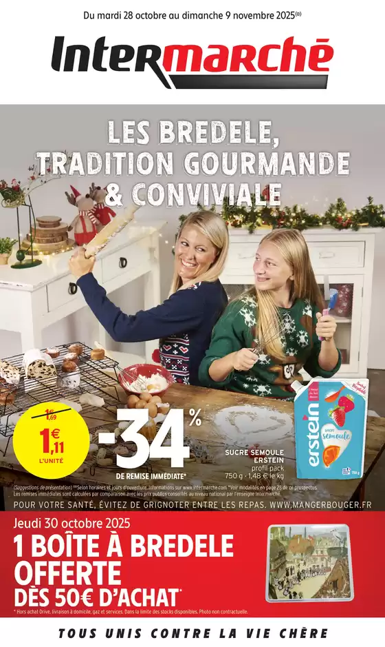 Catalogue Intermarché Contact à Bihorel | S44-45 - R2 - ALSACE BREDELE-CHOUCROUTE | 2025-10-28T00:00:00.000Z - 2025-11-09T00:00:00.000Z