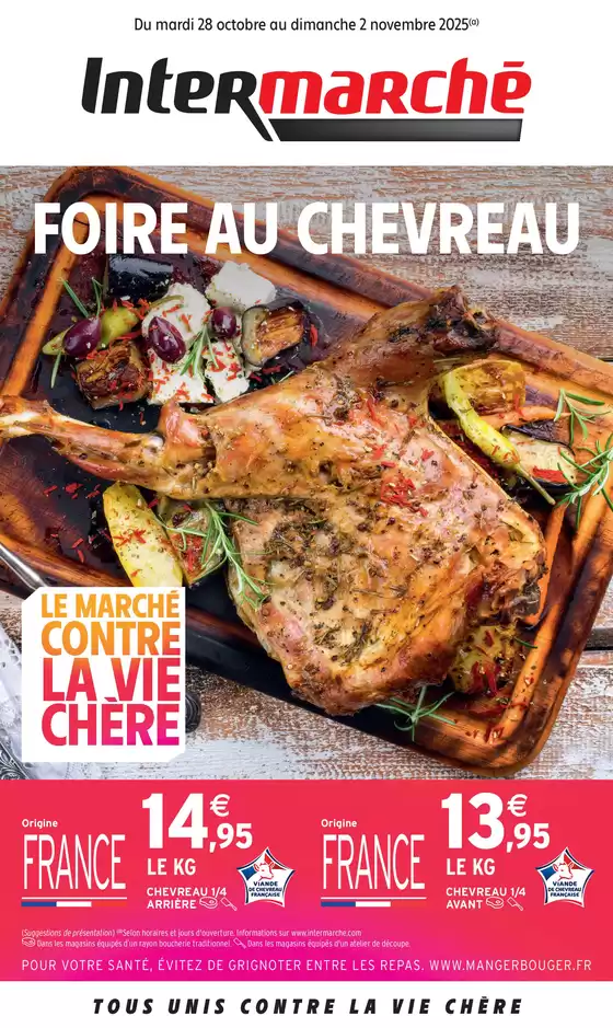 Catalogue Intermarché Contact à Bihorel | S44 - R8 - SPECIAL CHEVREAU | 2025-10-28T00:00:00.000Z - 2025-11-02T00:00:00.000Z