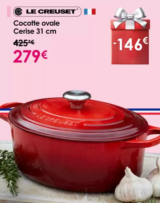 Catalogue Culinarion à La Varenne-Saint-Hilaire | Dernier jour de l’anniversaire Culinarion, dernier jour pour s’offrir l'emblématique cocotte en fonte Le Creuset à prix réduit ! | 2025-10-21T00:00:00.000Z - 2025-11-02T00:00:00.000Z