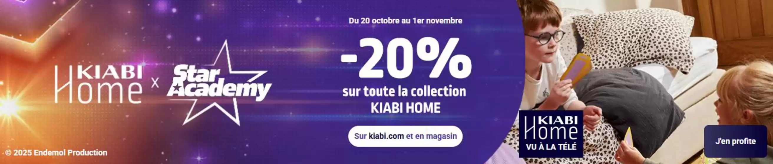 Catalogue Kiabi à Saint-Maximin-la-Sainte-Baume | Kiabi Home | 2025-10-21T00:00:00.000Z - 2025-11-01T00:00:00.000Z