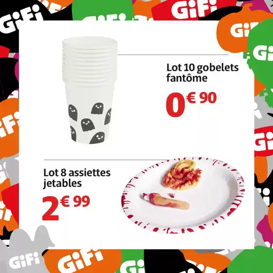 Pour un dîner en famille ou un goûter d’enfer avec les enfants, on a tout ce qu’il faut pour une déco 100% Halloween
