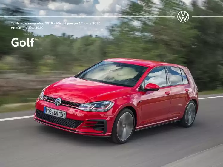 Catalogue Volkswagen à Montfavet | Volkswagen - golf | 2025-10-21T00:00:00.000Z - 2026-10-21T00:00:00.000Z