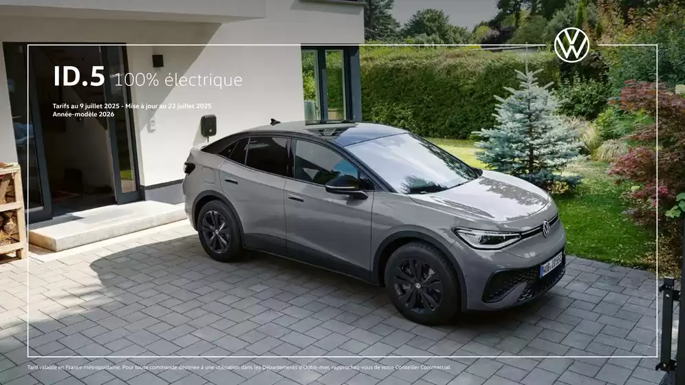 Catalogue Volkswagen à Montfavet | Volkswagen - id 5 | 2025-10-21T00:00:00.000Z - 2026-10-21T00:00:00.000Z