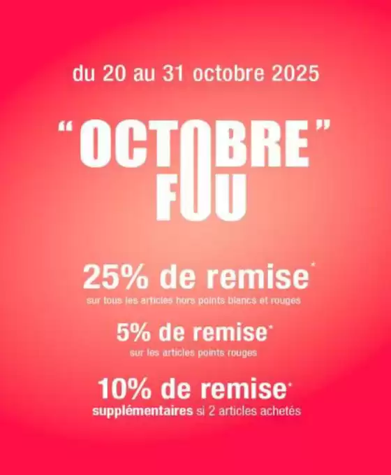 Catalogue Mauboussin à Lisieux | Octobre fou! | 2025-10-21T00:00:00.000Z - 2025-10-31T00:00:00.000Z
