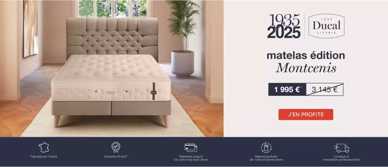 Catalogue Maison de la Literie | Matelas Montcenis | 2025-10-22T00:00:00.000Z - 2025-11-09T00:00:00.000Z