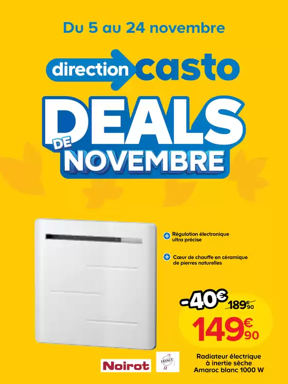 Catalogue Castorama à Canet-en-Roussillon | Deals de novembre | 2025-11-05T00:00:00.000Z - 2025-11-24T00:00:00.000Z