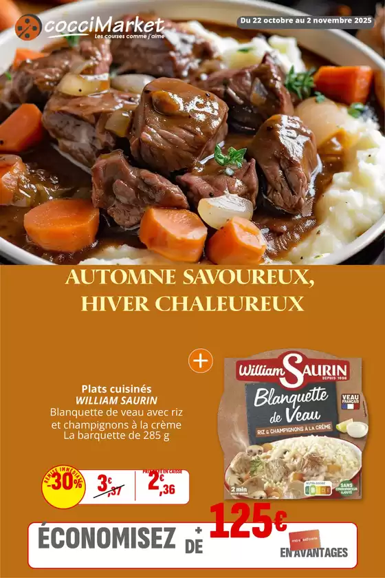 Catalogue Coccimarket | AUTOMNE SAVOUREUX, HIVER CHALEUREUX | 2025-10-22T00:00:00.000Z - 2025-11-02T00:00:00.000Z