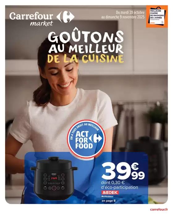 Catalogue Carrefour Drive à Cormery | GOÛTONS AU MEILLEUR DE LA CUISINE | 2025-10-28T00:00:00.000Z - 2025-11-09T00:00:00.000Z