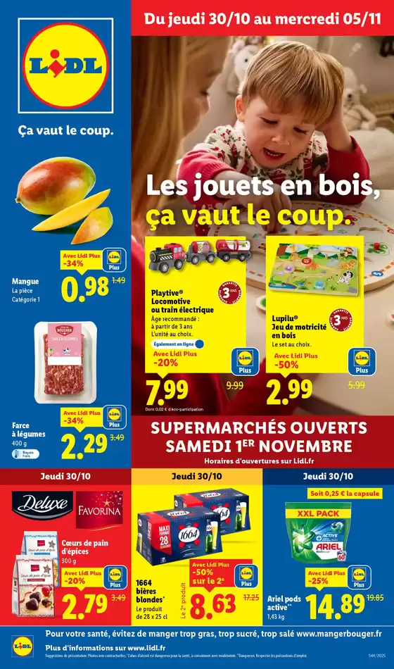 Catalogue Lidl à Cours-de-Pile | C'est le grand retour de la gamme Deluxe chez Lidl : Magret, foie gras, saumon… | 2025-10-30T00:00:00.000Z - 2025-11-05T00:00:00.000Z