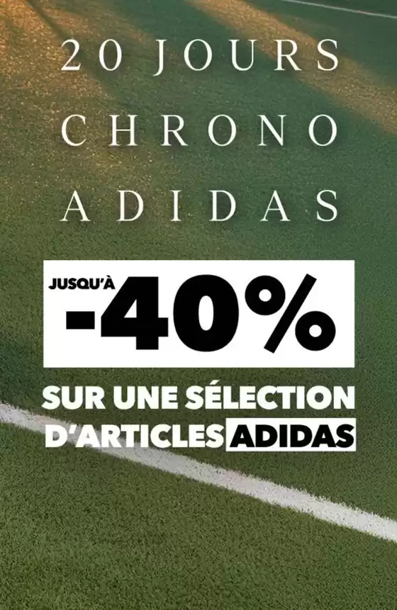 Catalogue Endurance Shop à Lisieux | Promo adidas : Jusqu'à -40% sur une sélection de produits | 2025-10-23T00:00:00.000Z - 2025-11-16T00:00:00.000Z