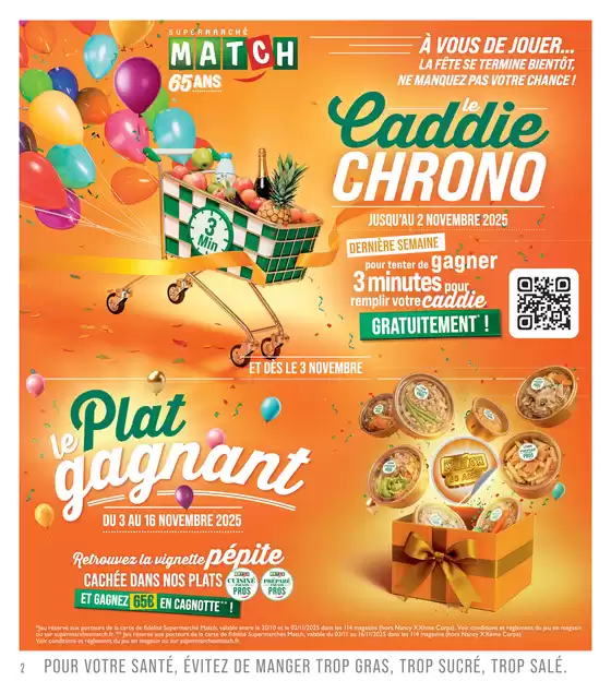 65 ANS ça se fête en grand