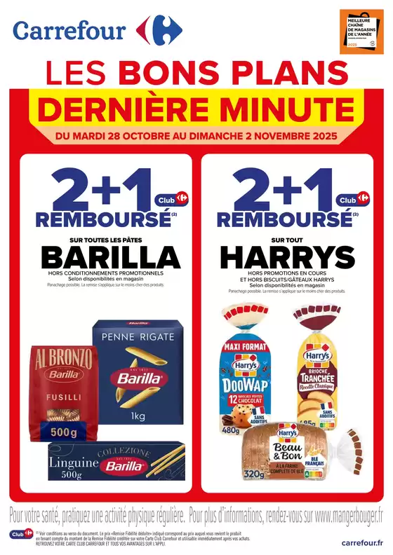 Catalogue Carrefour Contact à Le Fousseret | DÉCOUVREZ LES BONS PLANS DE CETTE SEMAINE | 2025-10-28T00:00:00.000Z - 2025-11-02T00:00:00.000Z